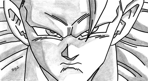 Imagenesde99 Imagenes De Goku Para Dibujar A Lapiz Faciles