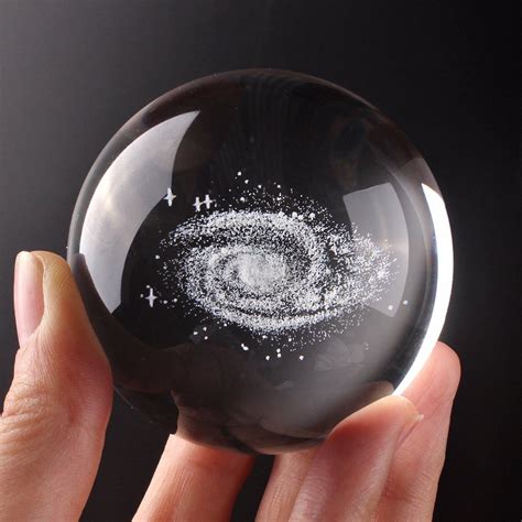 3d Galaxy Crystal Globe Cooltastic Ts