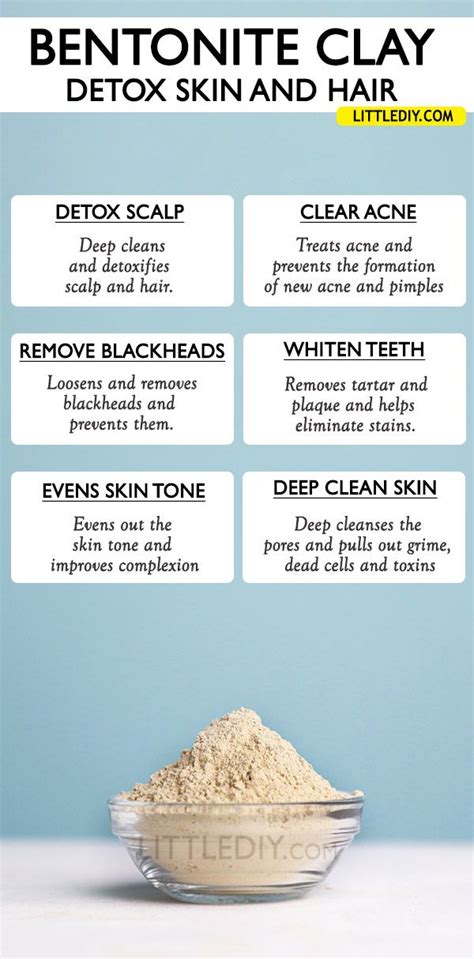 Bentonite Clay Benefits And Uses Little Diy Bentonite Clay Benefits