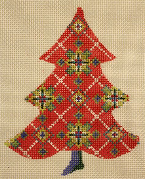 kelly clark kc kcnt12 18 red scandinavian snowflake tree w stitch guide
