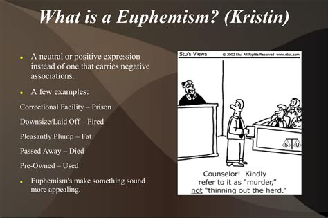10 Examples Of Euphemism Sentences