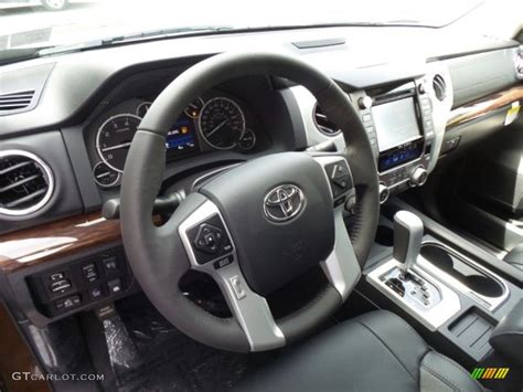 2017 Toyota Tundra Limited Crewmax 4x4 Black Dashboard Photo 120141746