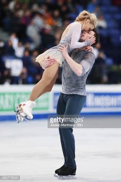Aliona Savchenko And Bruno Massot Of Germany Compete In The Pairs Free