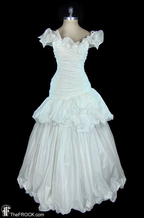 Emanuel Ungaro Wedding Gown Vintage French Couture Bridal Dress Ivory