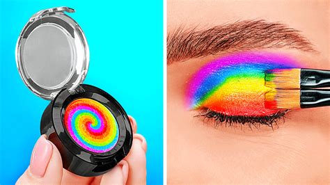 Awesome Rainbow Beauty Hacks From Tiktok 🌈 Awesome Rainbow Beauty