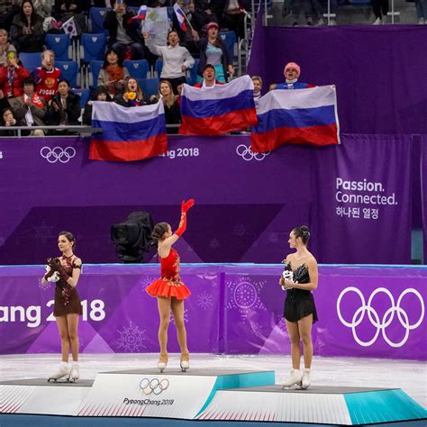 Figure Skating Alina Zagitova Wins Russias First Gold Medal The New