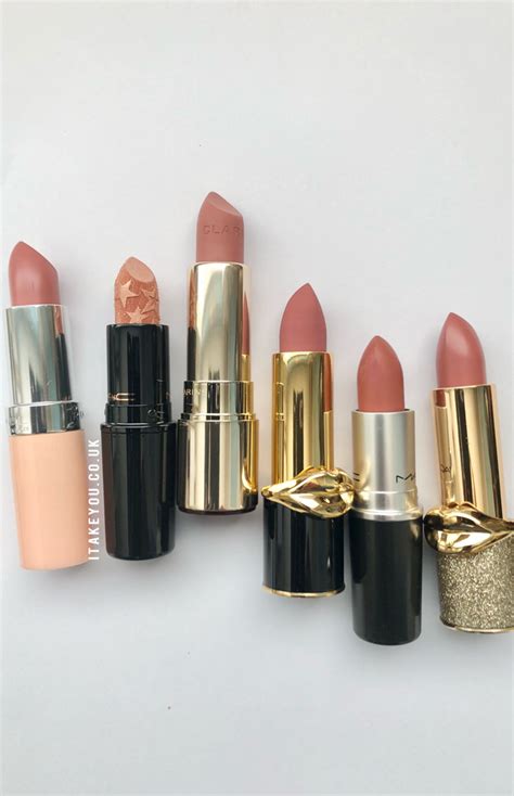 Beautiful Six Nude Lipsticks Lipstick Swatches Reviews Neutral