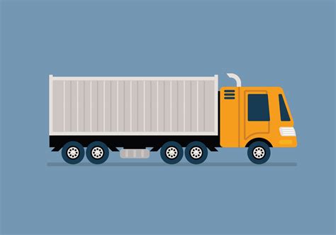 Moving Truck Vector Illustration 157168 Vector Art At Vecteezy