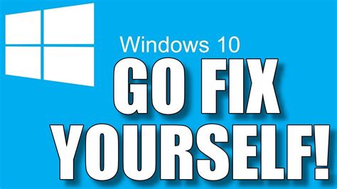 How To Make Windows 10 Fix Itself No Special Software Needed