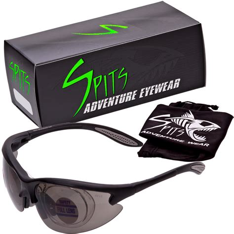 Magshot Magnifying Hunting Shooting Safety Glasses Black Frame Spits Eyewear