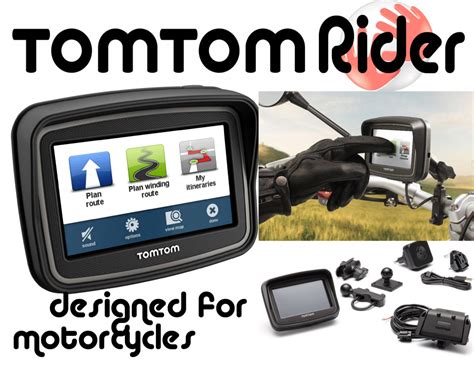 Tomtom Rider Motorcycle Gps Kit Motorcycle Product Reviews News