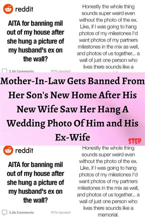 Mother In Law Gets Banned From Her Son S New Home After His New Wife