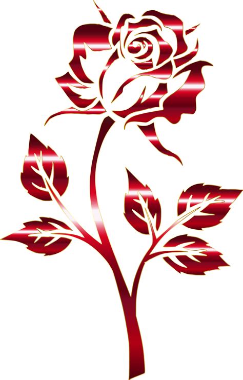 Rose Silhouette Png Free Png Images Toppng Images
