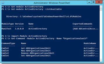 Explain How To Import Active Directory Module In Powershell For