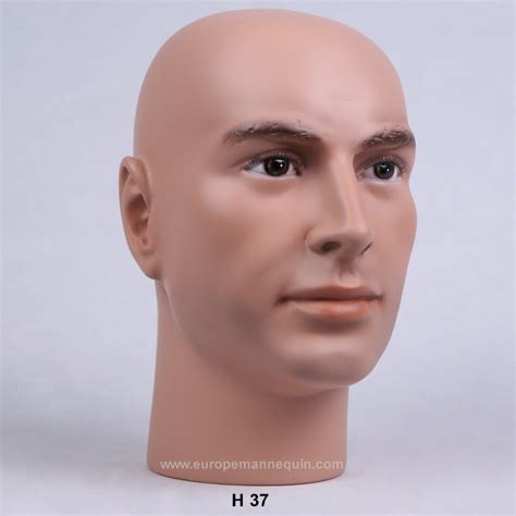Realistic Male Mannequin Head Militaria Collection
