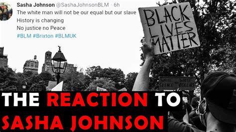 Blm Activist Sasha Johnson Critical Youtube