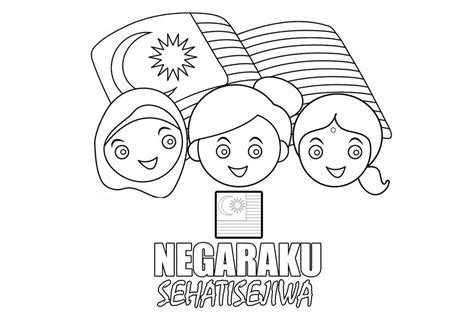 Tema hari kebangsaan 2017 malaysia dan logo sambutan. Koleksi Gambar Bulan Kebangsaan untuk Diwarna ~ CIKGU SUHAIMIN