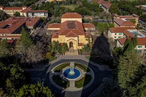 Vista Aerea Di Stanford University Campus Palo Alto California Us