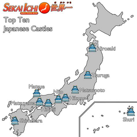 Sekai Ichi Japan Travel Blog Top Ten Japanese Castles