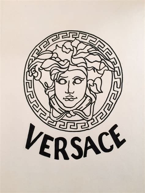 Versace Logo Drawing At PaintingValley Com Explore Collection Of