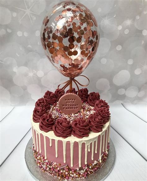 Birthday rose gold cake ideas. Just in case you've missed it...here's another rose gold ...
