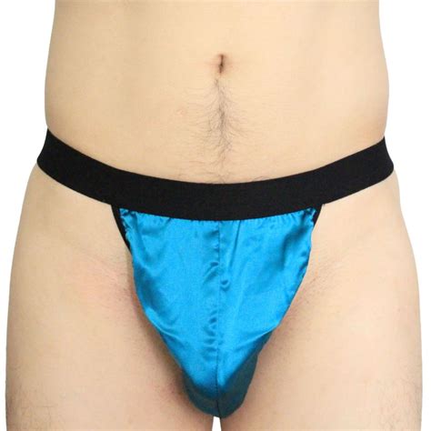 lot 3pcs sexy silk underwear men s thong wide elastic waistband paradise silk