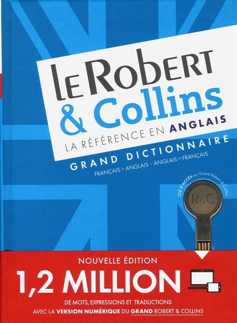 Livre Le Robert And Collins Grand Dictionnaire Français Anglais