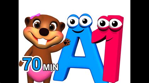 Abcs 123s More Alphabet Numbers Nursery Rhymes Kids Learn 3d