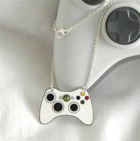 Girl Gamer Xbox 360 Video Games Controller Necklace Geeky Etsy Xbox