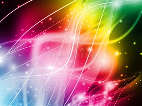 Abstract Colorful Light Background Stock Illustration Illustration Of