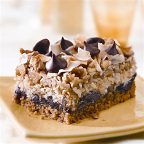 Seven layer bars, magic cookie bars, kitchen sink bars, whatever you call them, this classic dessert is easy and delicious. 7 Layer Bar | Buy Desserts Online | Sweet Street Desserts