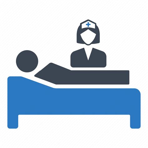 Nurse Patient Treatment Icon Download On Iconfinder