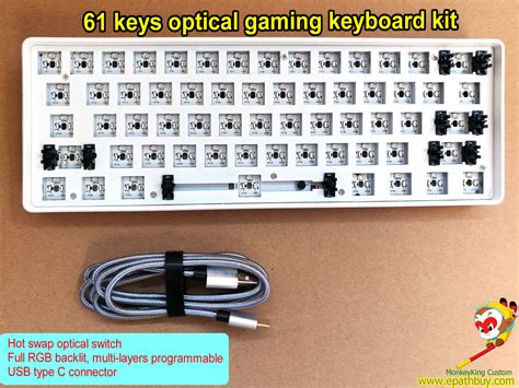 Diy Mechanical Keyboard Kit Rgb Gh60 Gk61 Rgb Hot Swap