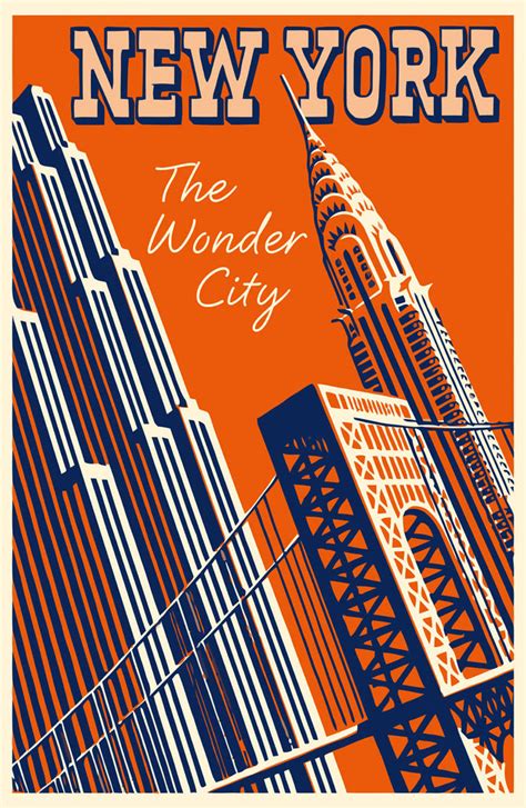 New York The Wonder City Mcgaw Graphics