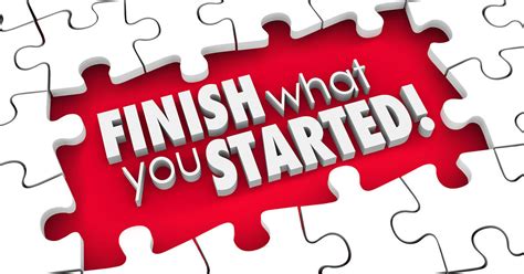 The Zeigarnik Effect: Finish What You've Started