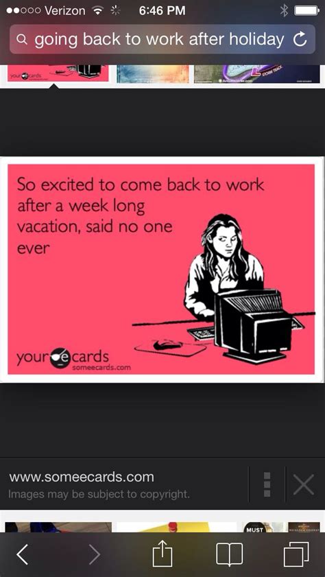 So True Back To Work After Vacation Vacation Humor Work Quotes
