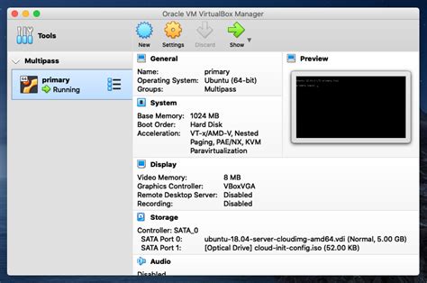 Using Virtualbox In Multipass On Macos Documentation Ubuntu