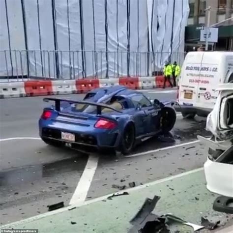 Millionaire Wrecks 750000 Porsche Mirage Gt Supercar While Speeding