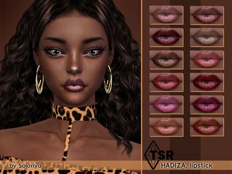 The Sims Resource Lipstick Hadiza