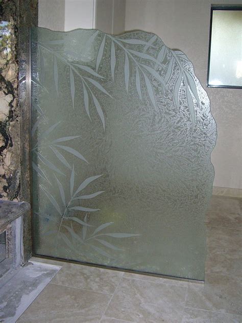 etched glass shower enclosure ferns by sans soucie a photo on flickriver