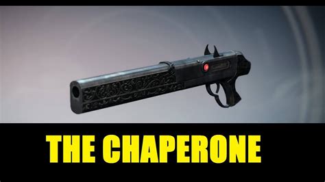 Chaperone Exotic Shotgun 34 Kills Destiny Crucible Youtube