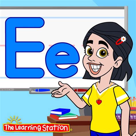 Letter E The Learning Station