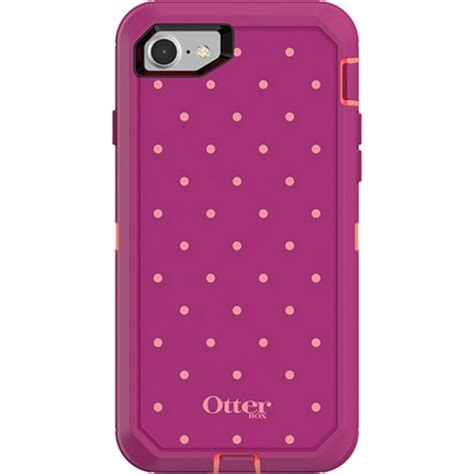 Otterbox Defender Series Case For Iphone 8 And Iphone 7 Coral Dot
