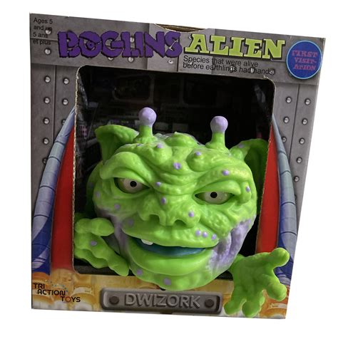 Buy Boglins Alien Dwizork 8 Collectible Figure With Super Stretchy