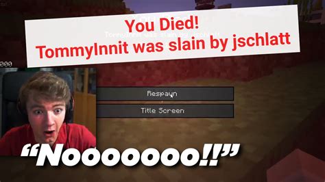 Jschlatt Kills Tommyinnit Is He Back Dream Smp Youtube