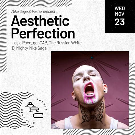 Aesthetic Perfection Tickets At Anchor Rock Club In Atlantic City By