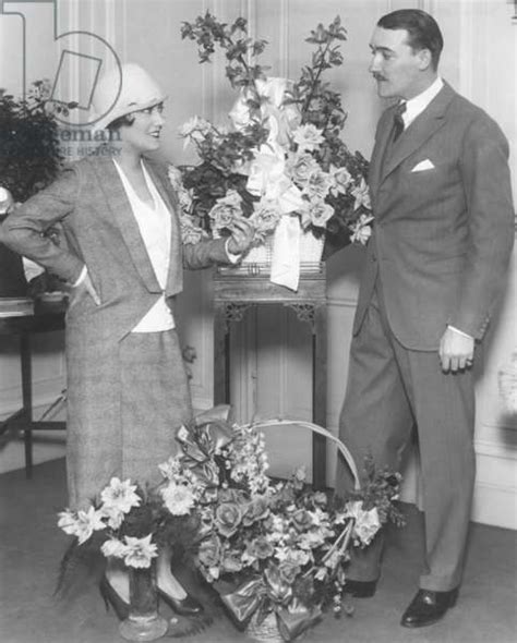 Newly Married Gloria Swanson And Marquis De La Falaise At The Ritz