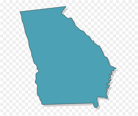 Download Transparent Georgia Outline Png State Of Georgia Png Clipart