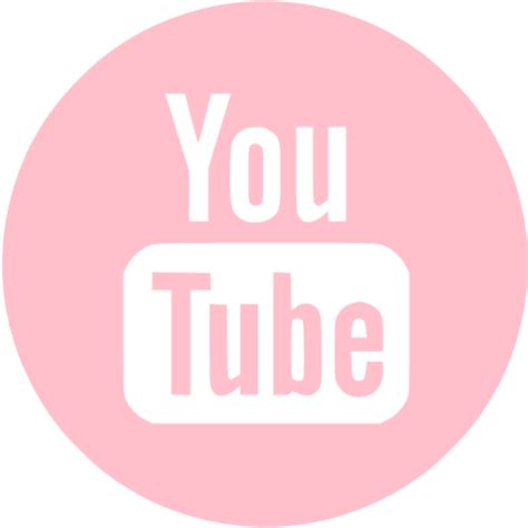 Pink Youtube 4 Icon Free Pink Site Logo Icons