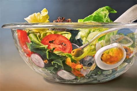 Super Hyperrealistic Food Paintings By Tjalf Sparnaay Freeyork